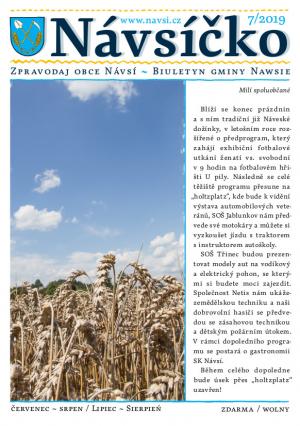 Návsíčko červenec-srpen 2019