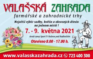 Zahradnické a farmářské trhy Valašská zahrada