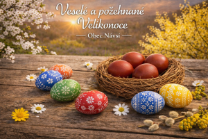 Přání k Velikonocům z naší obce 1